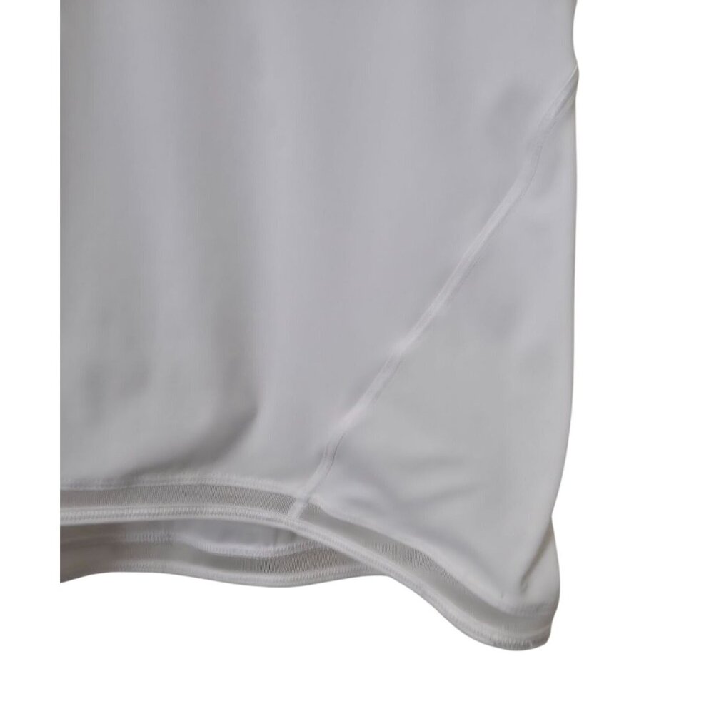 Lululemon Into the Sun White Short Sleeve Athleisure Short Sleeve Tee Top Sz  8 - Picture 7 of 9